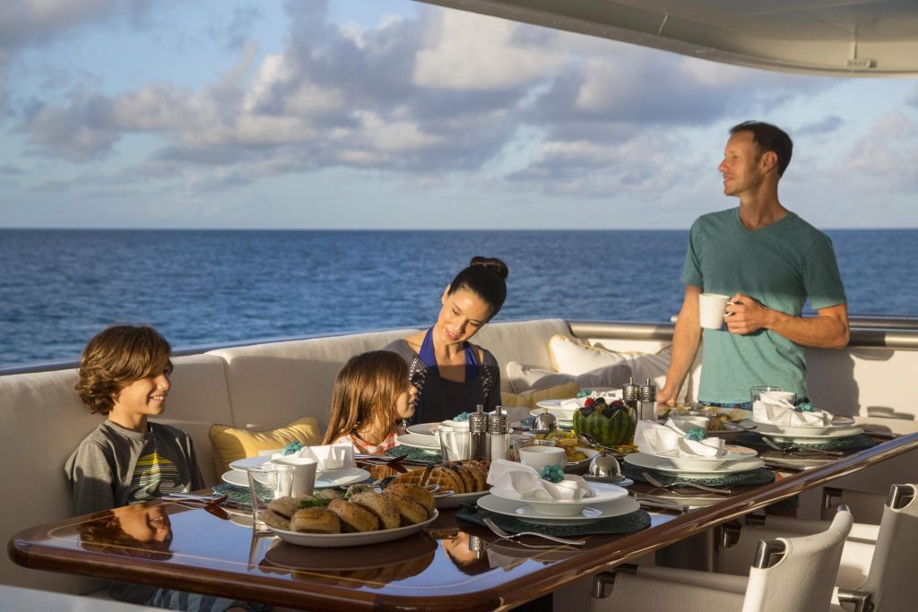 Why is a Private Yacht Charter Better for a Family Vacation than a Cruise Ship?